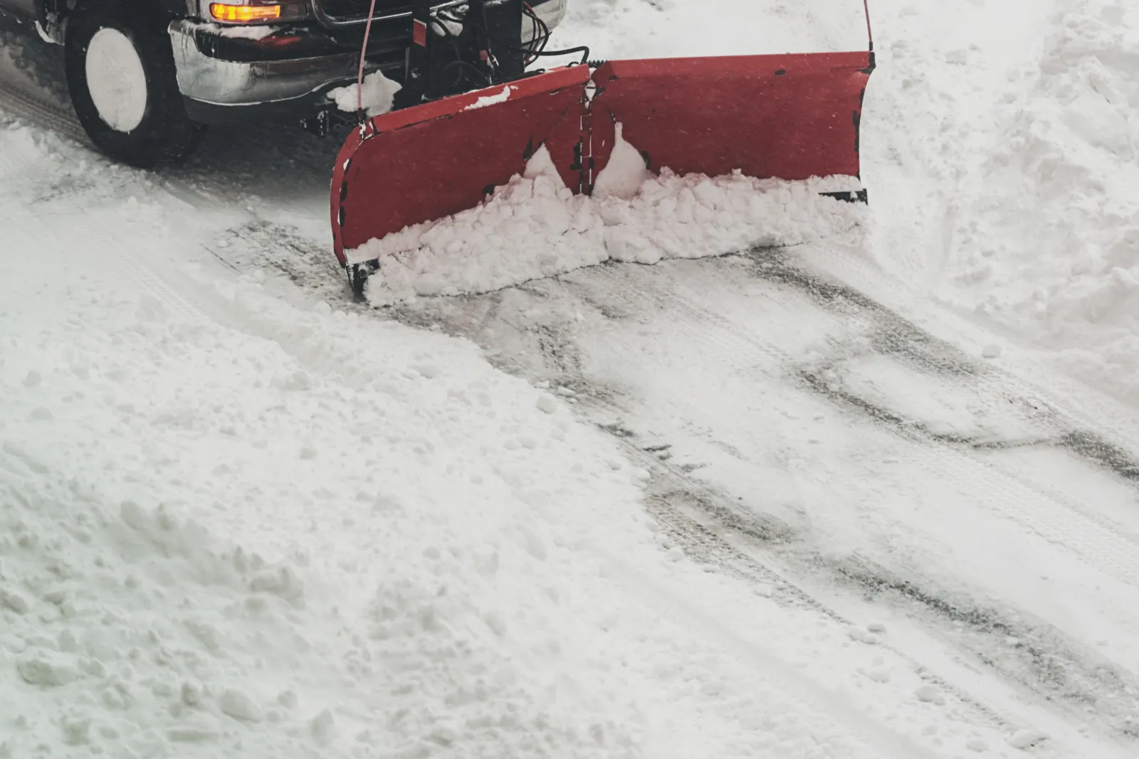 Commercial Snow Removal work by TJs Landscaping in Greater Cincinnati